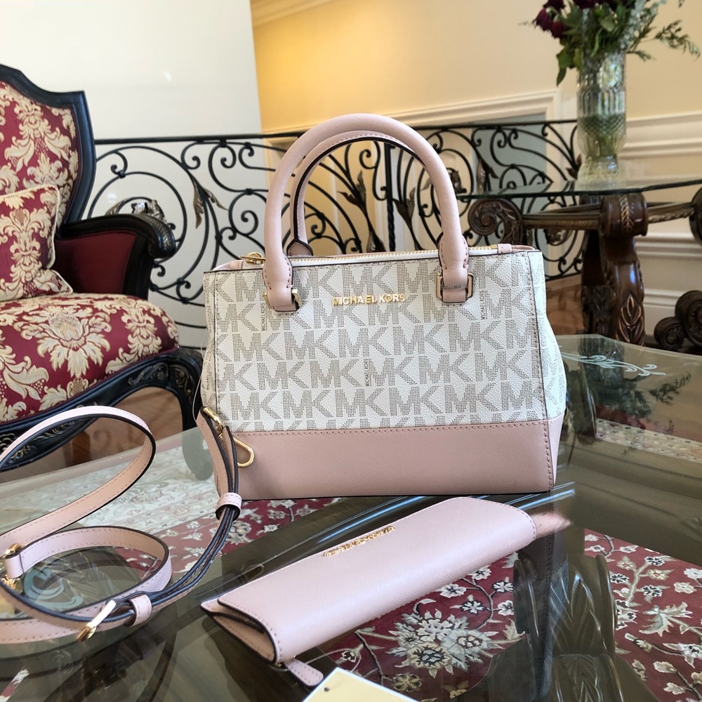 2pcs Michael Kors xs kellen handbag&wallet set - Picture 6 of 8